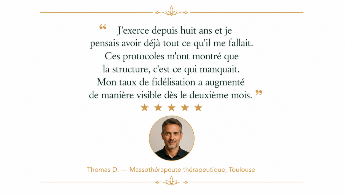 Témoignage massothérapeute
