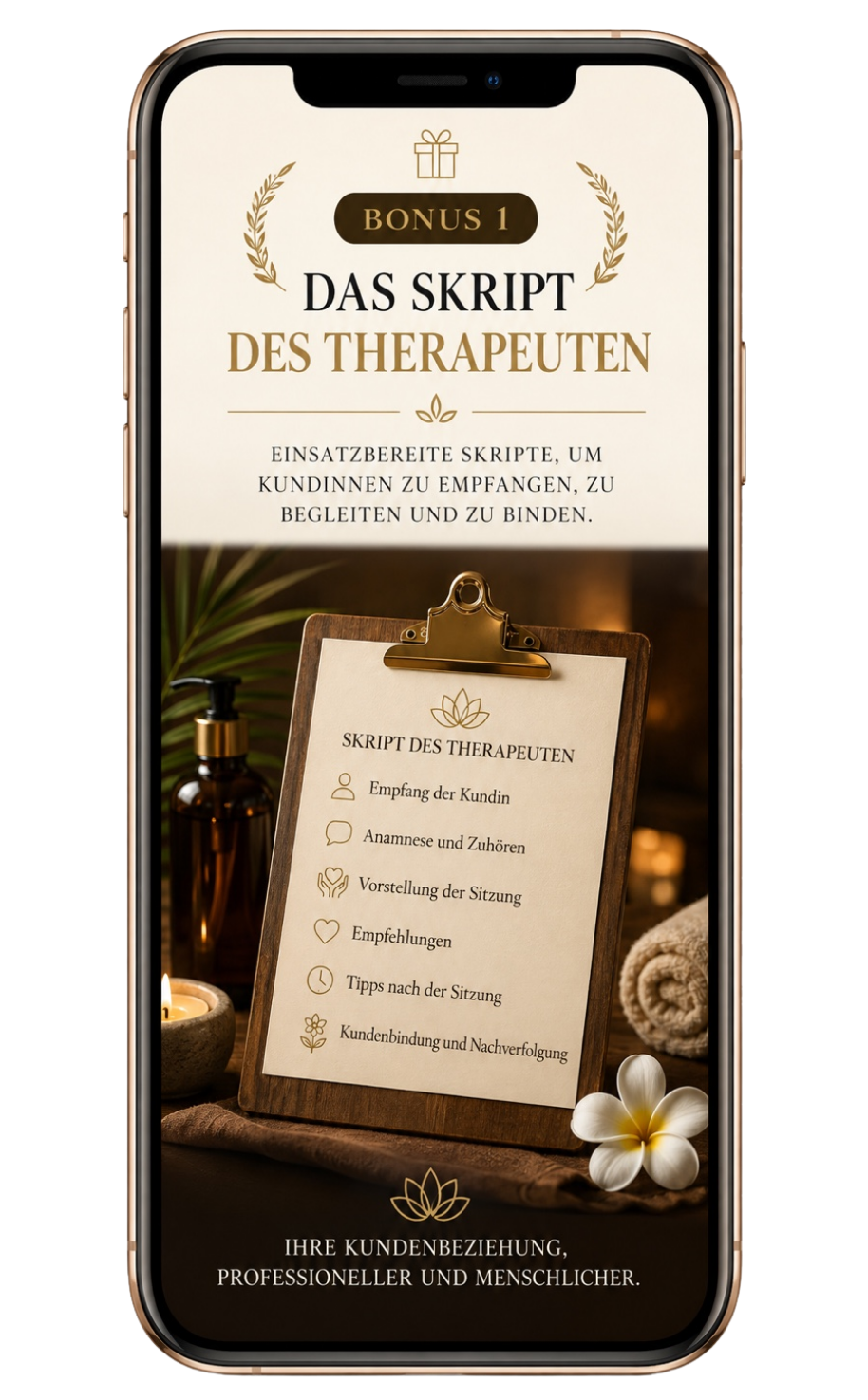 Bonus 1 – Das Skript des Therapeuten