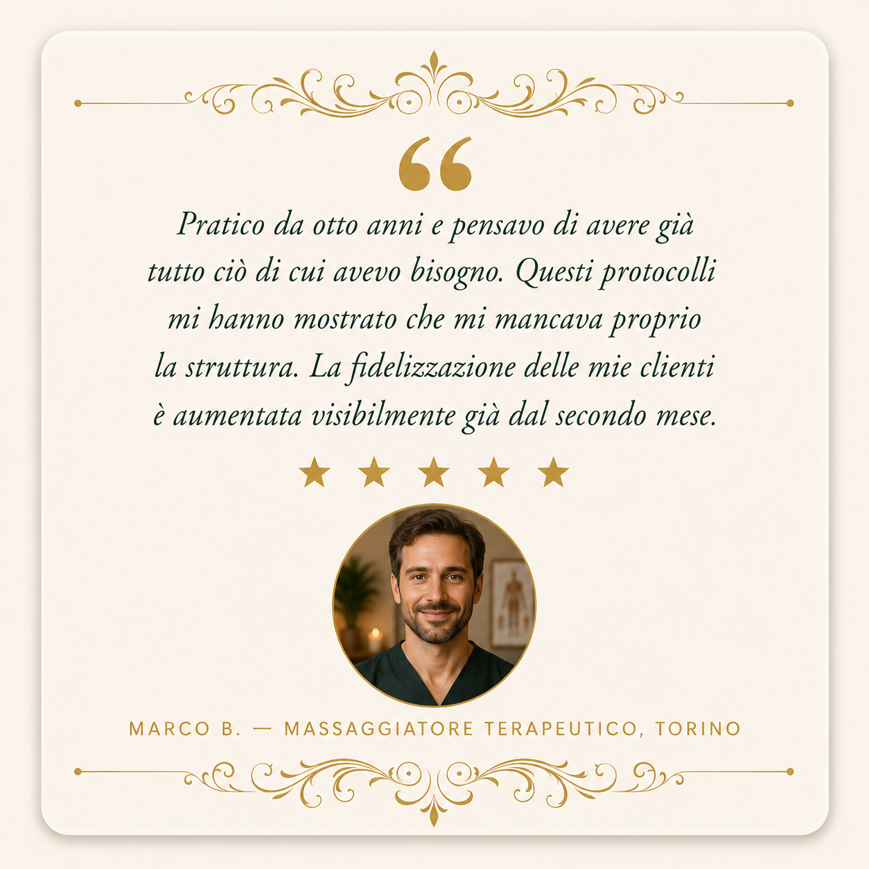 Testimonianza di Giulia S., massaggiatrice libera professionista, Roma