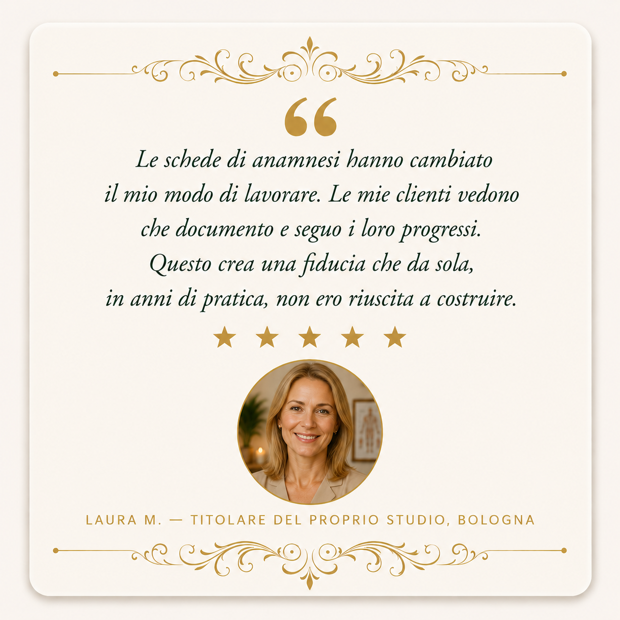 Testimonianza di Marco B., massaggiatore terapeutico, Torino