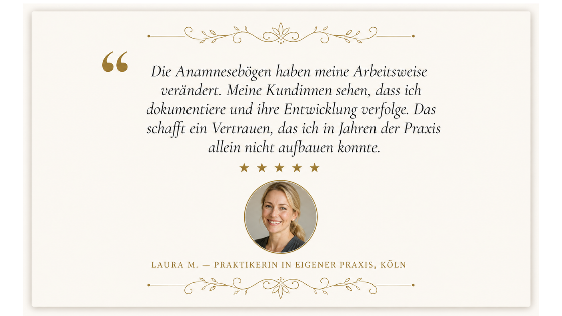 Erfahrungsbericht Markus B., therapeutischer Massagetherapeut, Hamburg